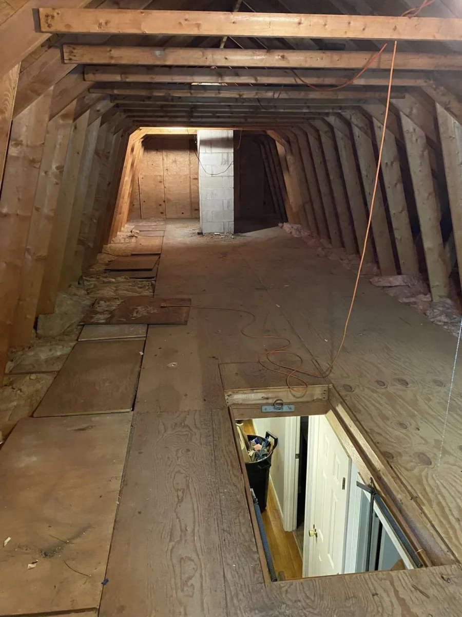 Attic Clean-Out - Peterborough, NH
