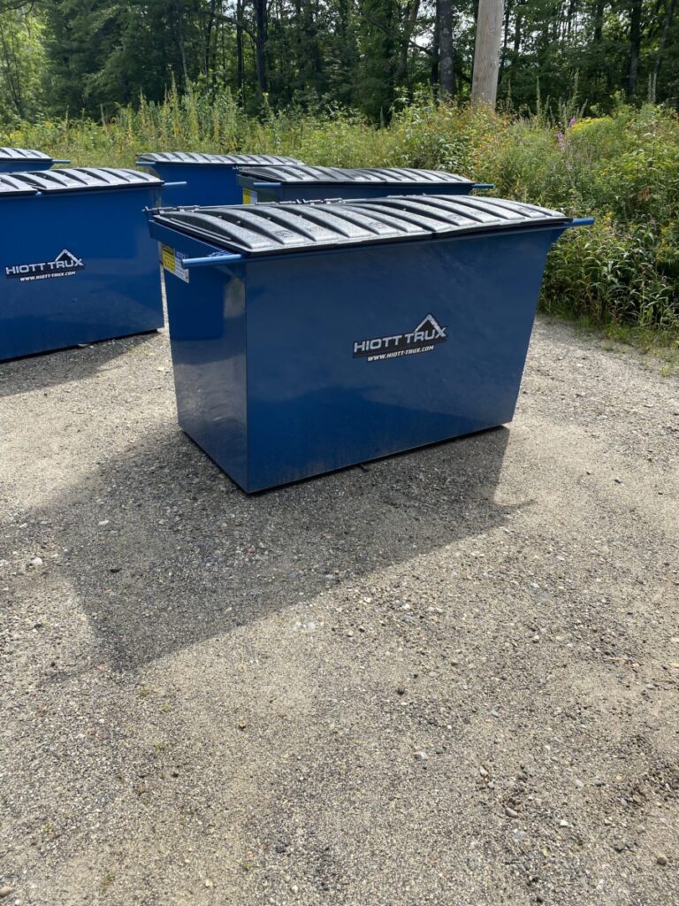 weekly trash pickup
